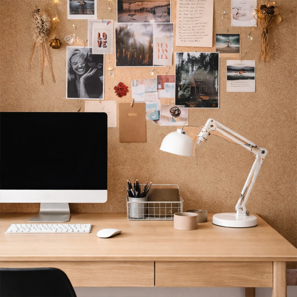 Large Fine-Grain Cork Roll for Pinboards & Decorative Cork Walls
